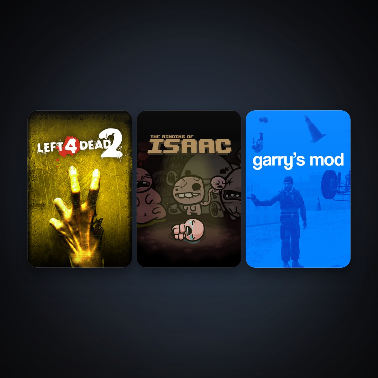 Left 4 Dead 2 + Garry's Mod, 4 games, clean — HabibiAccounts