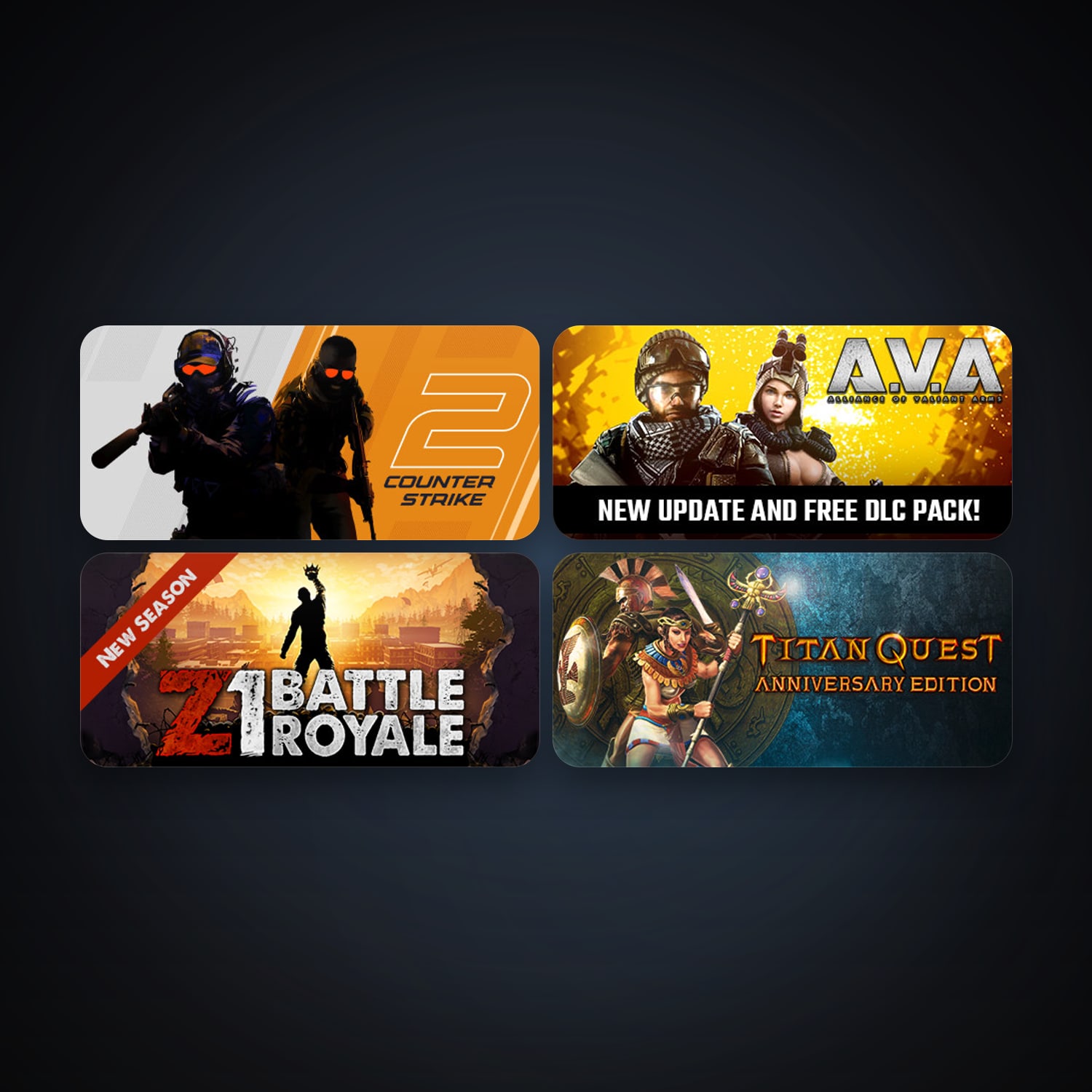 CS2 Prime + A.V.A. Alliance of Valiant Arms, 5 games, clean — HabibiAccounts