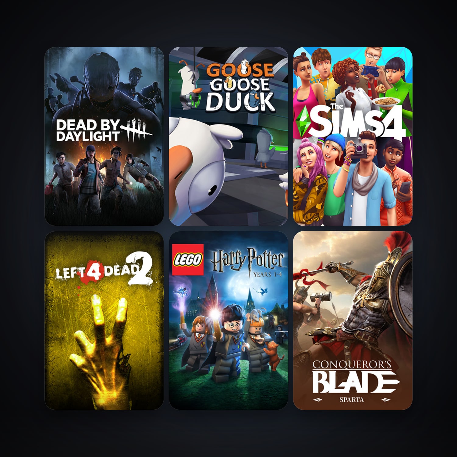 Left 4 Dead 2 + LEGO Harry Potter: Years 1-4, 16 games, clean — HabibiAccounts