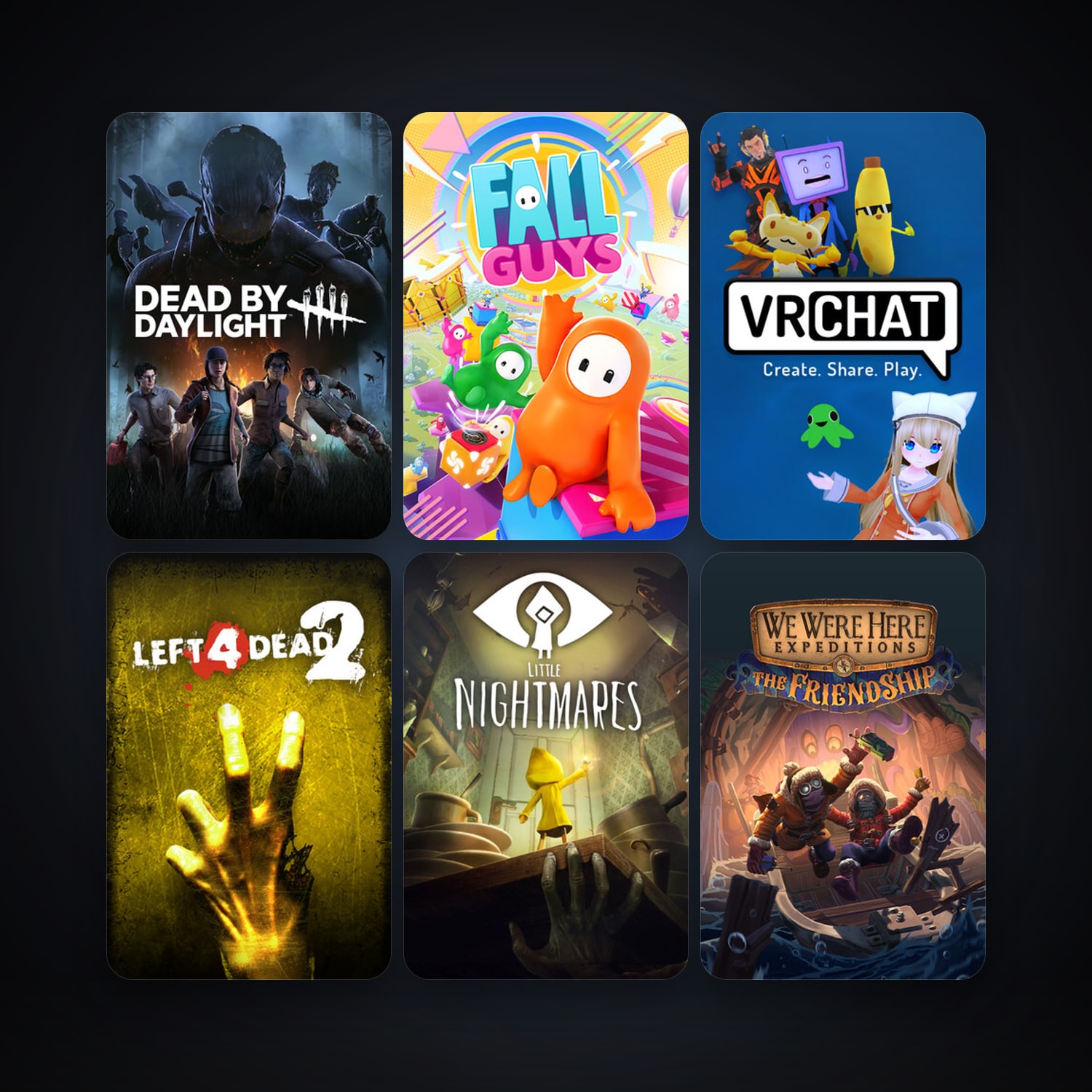 Left 4 Dead 2 + Dead by Daylight, 16 games, clean — HabibiAccounts