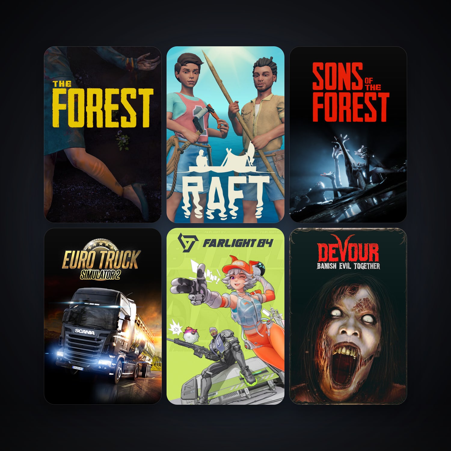 Left 4 Dead 2 + Euro Truck Simulator 2, 19 games, clean — HabibiAccounts