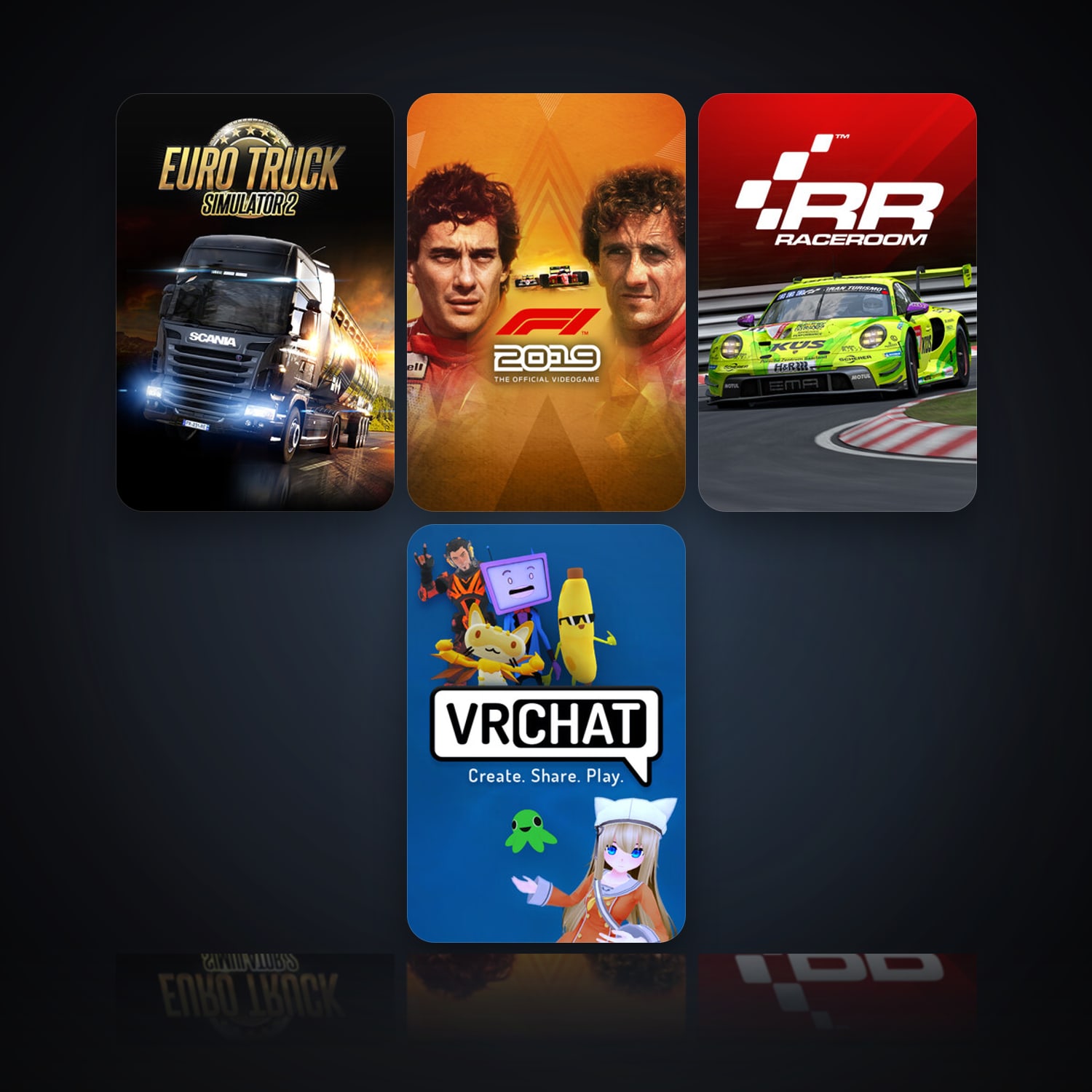 Euro Truck Simulator 2 & F1 2019 | Clean — HabibiAccounts