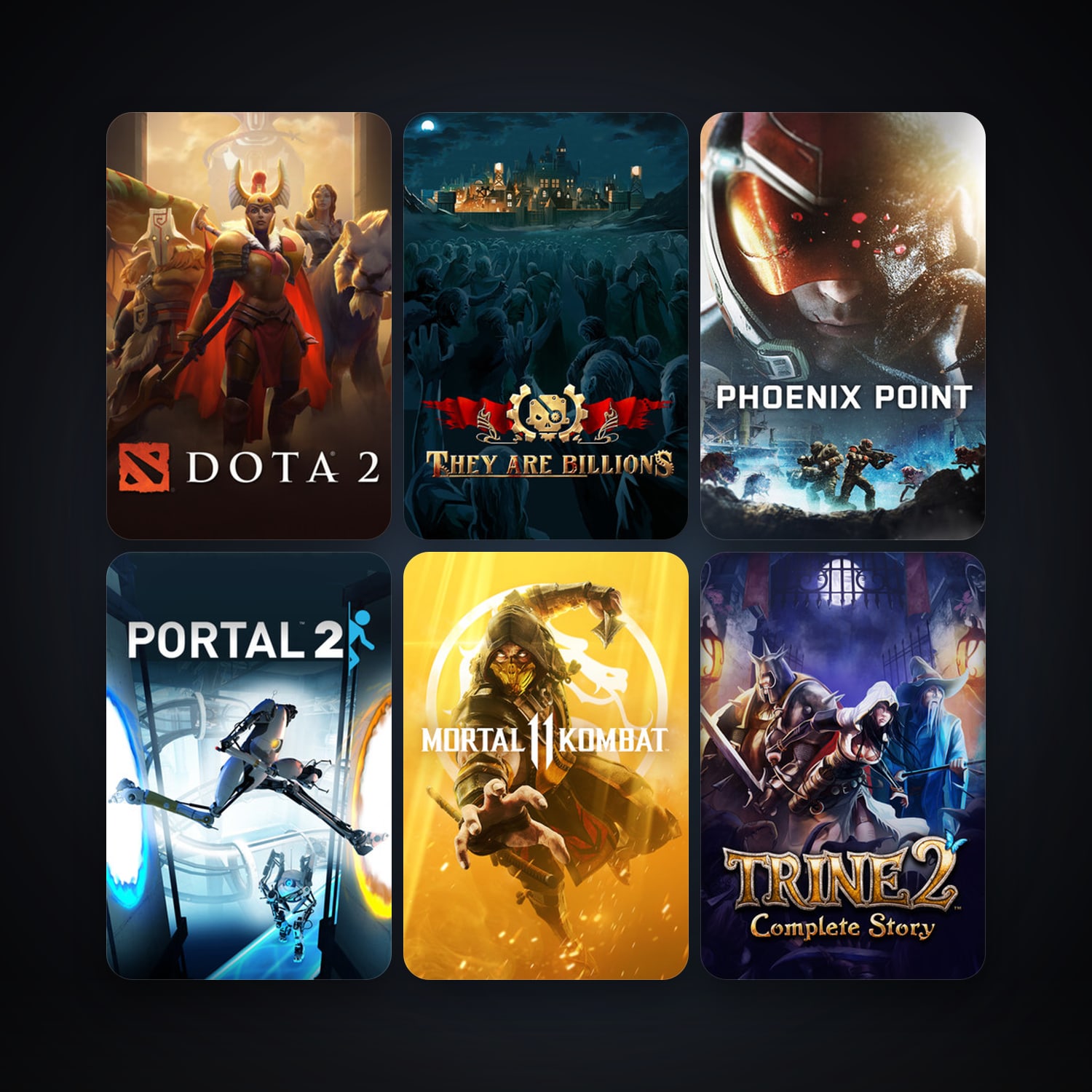 They Are Billions & Phoenix Point: Year One Edition | 27 Games | Clean — HabibiAccounts
