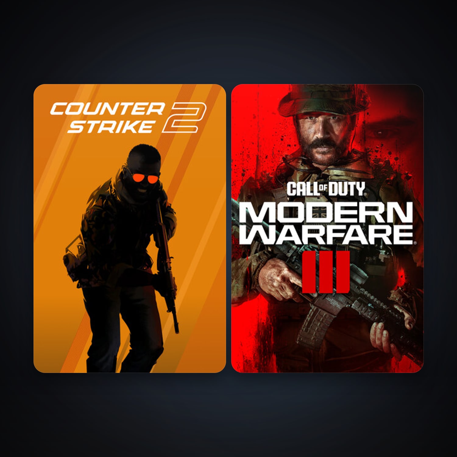 CS2 Prime + Call of Duty: Modern Warfare 3 (III), 4 games, clean — HabibiAccounts