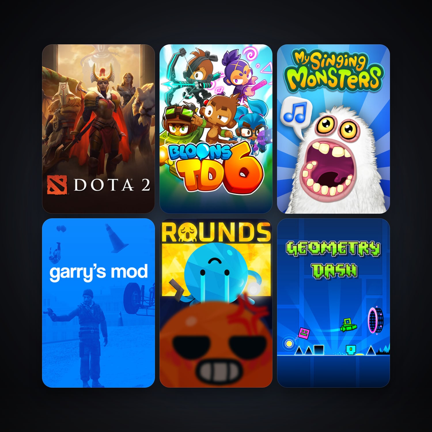 Dota 2 + Garry's Mod, 17 games, clean — HabibiAccounts