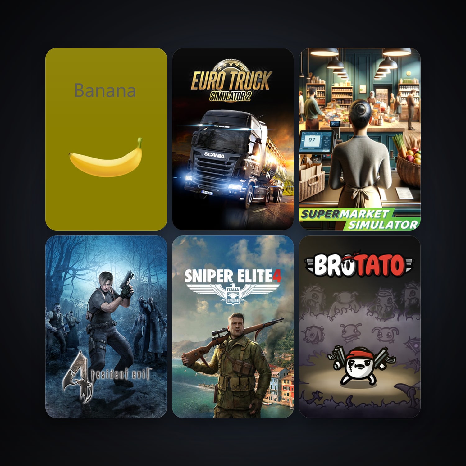 Euro Truck Simulator 2 + resident evil 4 (2005), 19 games, clean — HabibiAccounts