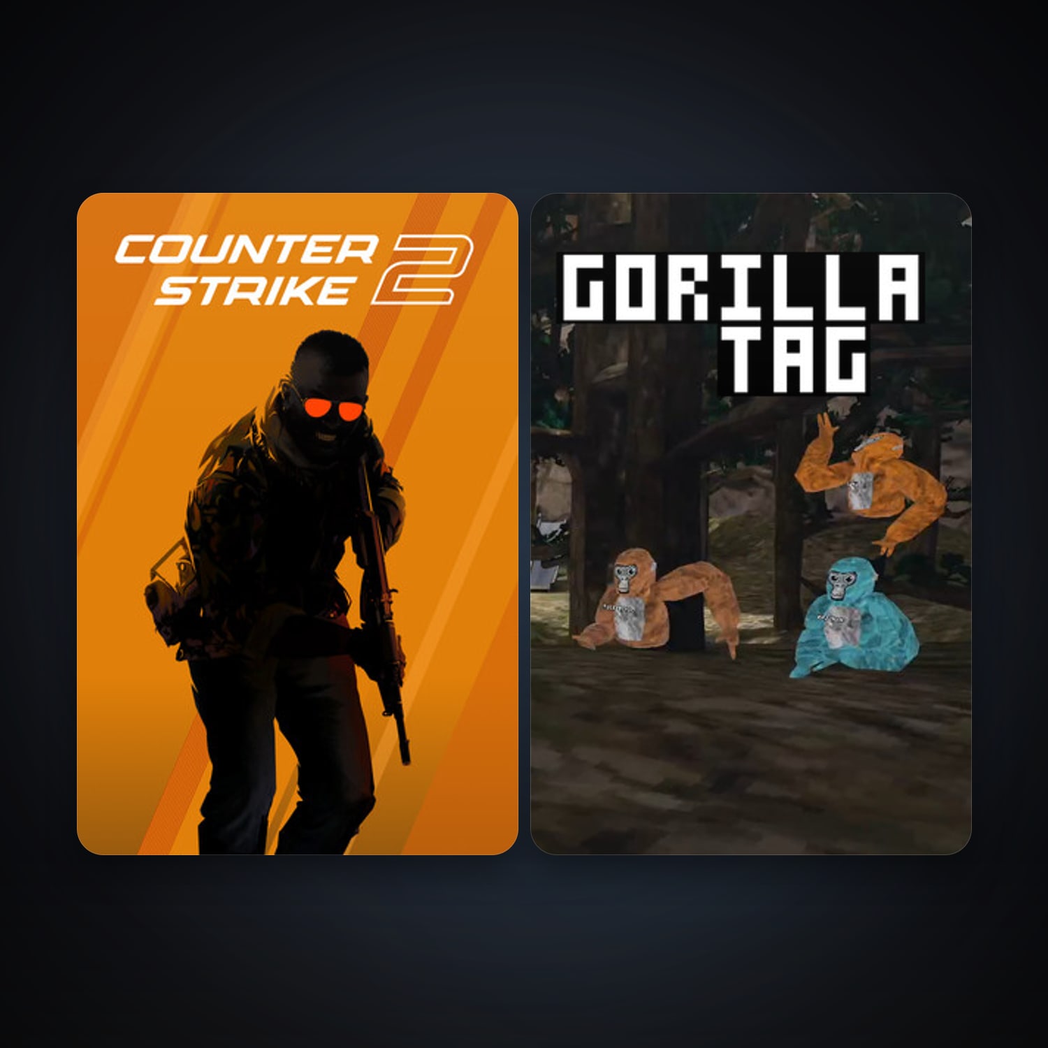 CS2 Prime + Gorilla Tag, 3 games, clean — HabibiAccounts