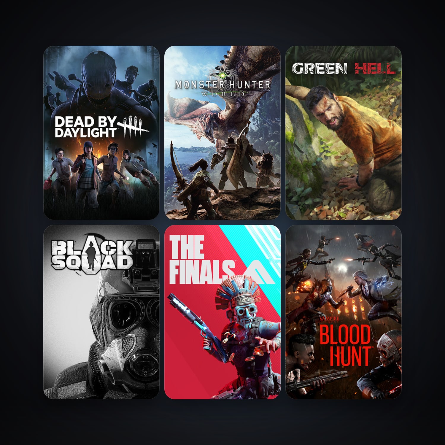 Dead by Daylight + Black Squad, 22 games, clean — HabibiAccounts