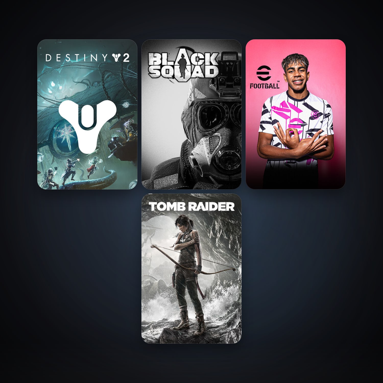 Free CS2 (No Prime) + Tomb Raider, 15 games, clean — HabibiAccounts