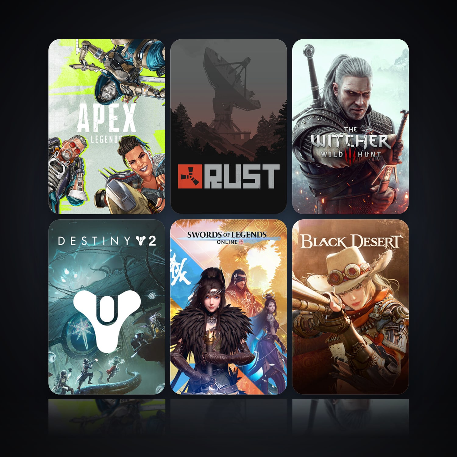 Apex Legends & Rust | 21 Games | Clean — HabibiAccounts