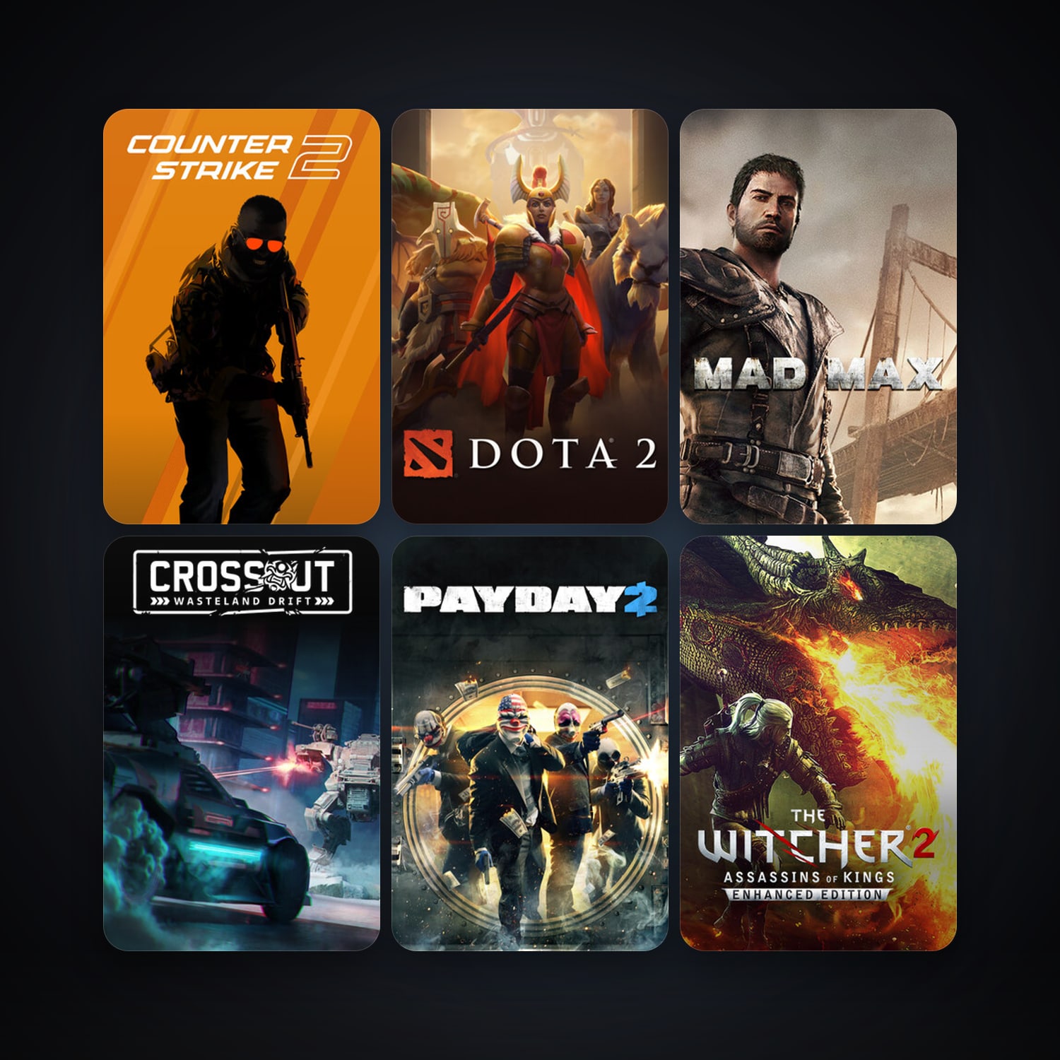 Dota 2 + CS2 Prime, 20 games, clean — HabibiAccounts