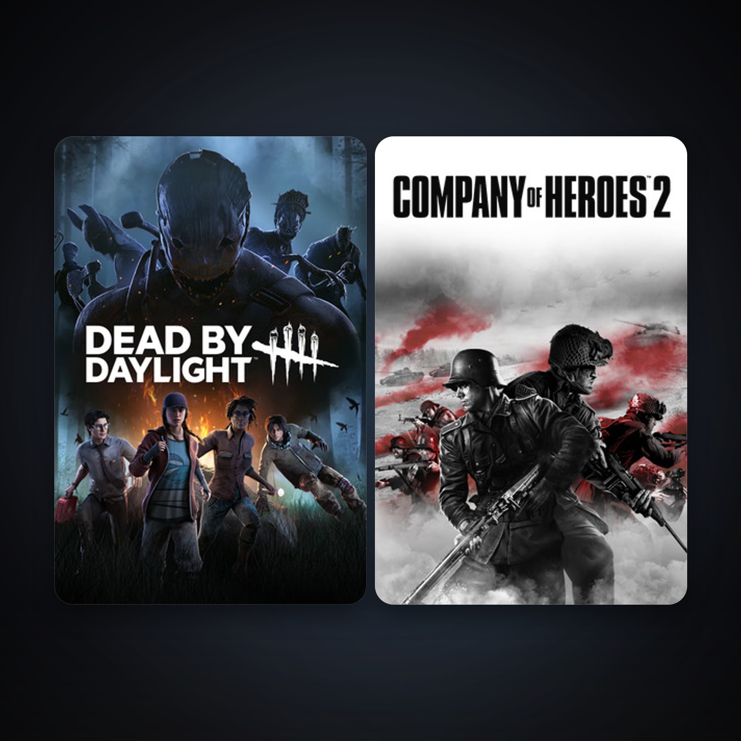 Company of Heroes 2 + Dead by Daylight, 3 games, clean — HabibiAccounts