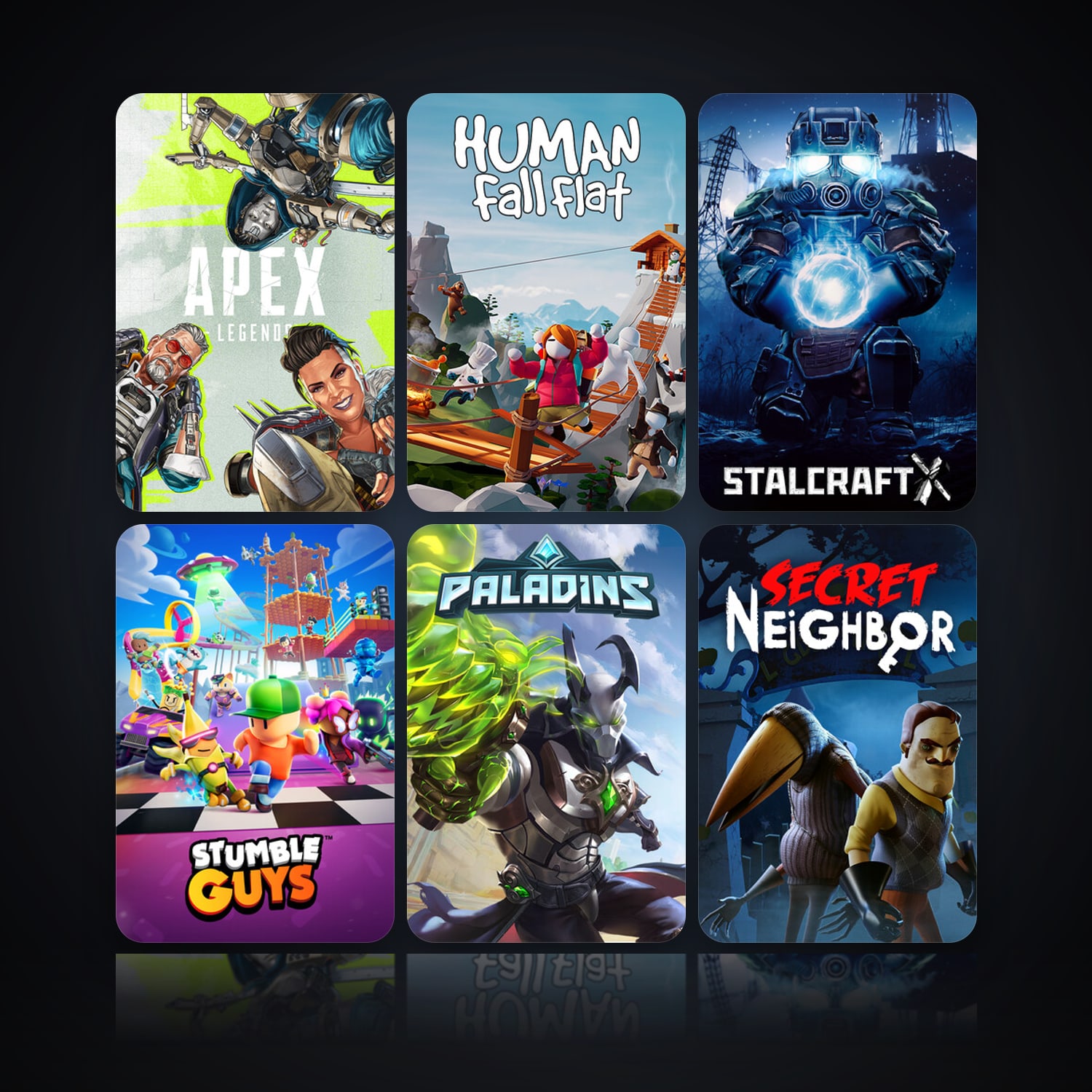 Apex Legends & Human: Fall Flat | 39 Games | Clean — HabibiAccounts