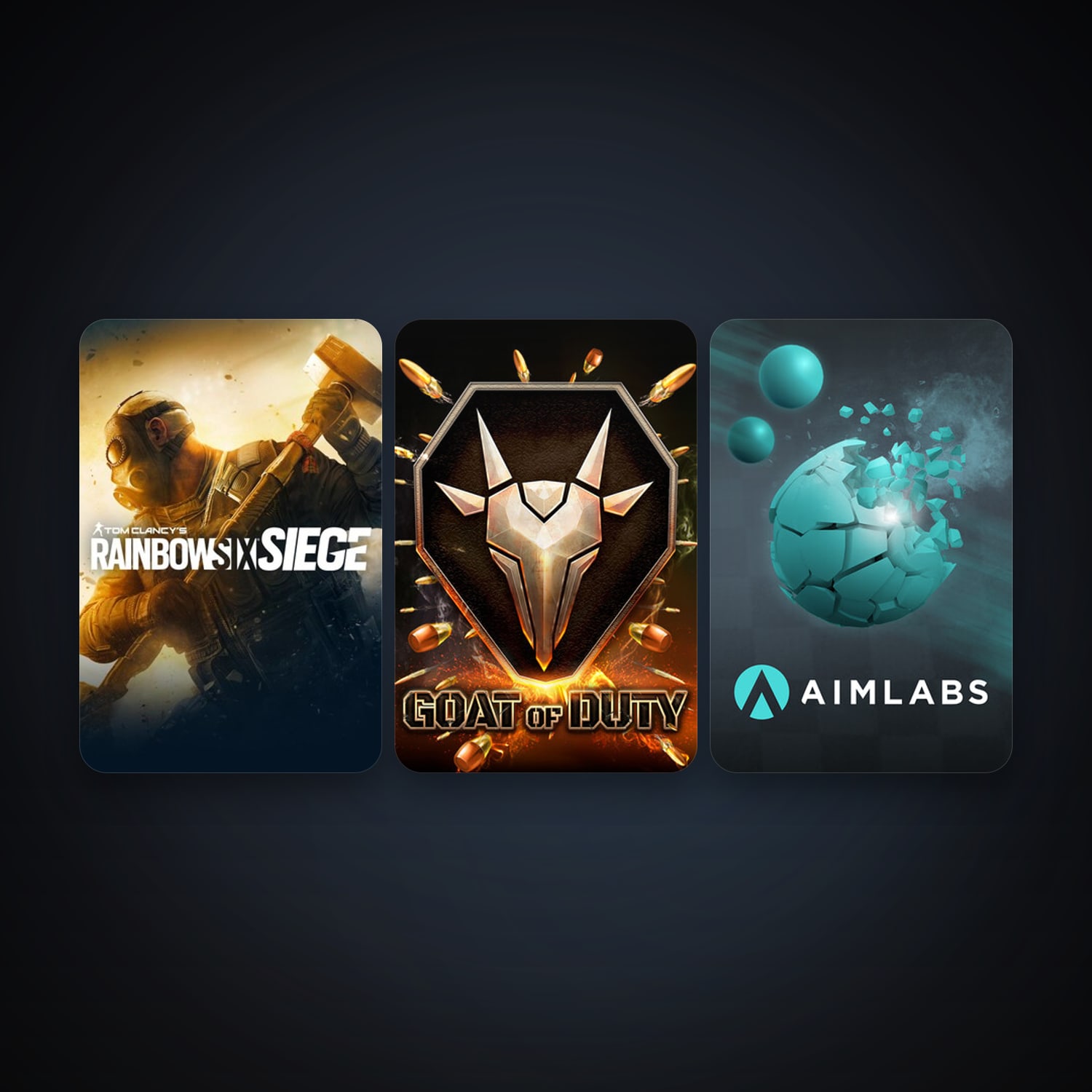 Tom Clancy's Rainbow Six Siege + GOAT OF DUTY, 6 games, clean — HabibiAccounts