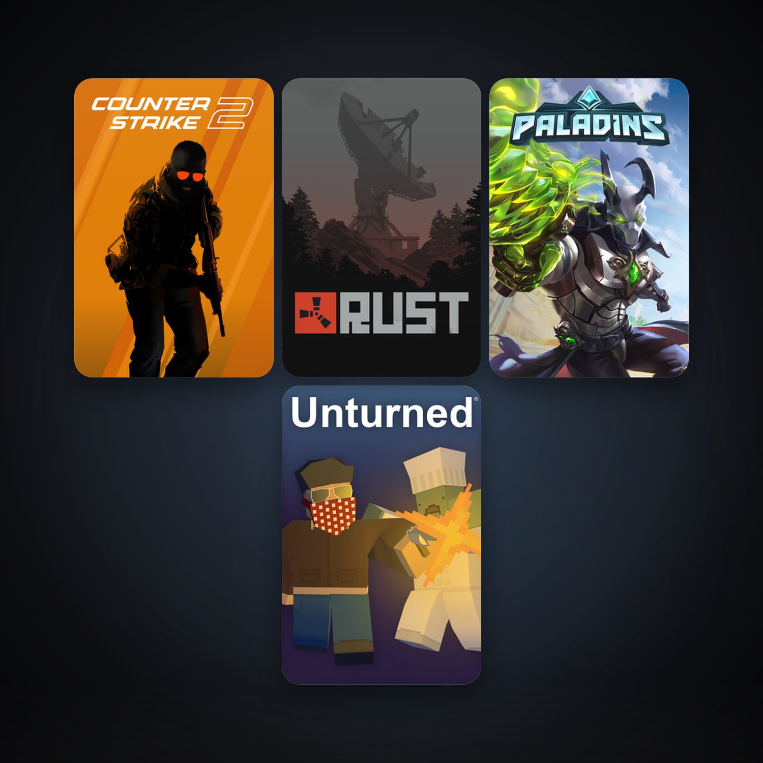 CS2 Prime + Rust, 6 games, clean — HabibiAccounts
