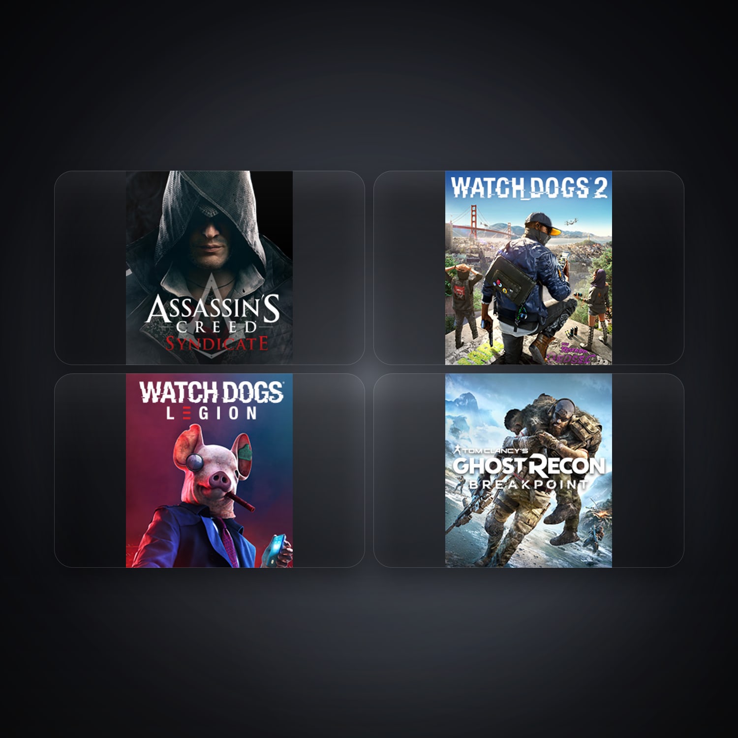 Assassin's Creed Syndicate & WATCH_DOGS 2 | 4 Games — HabibiAccounts