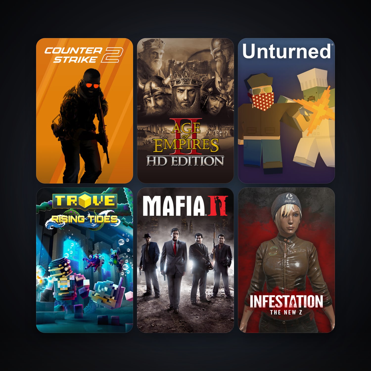 Team Fortress Classic + Half-Life: Opposing Force, 24 games, Steam 10, clean — HabibiAccounts