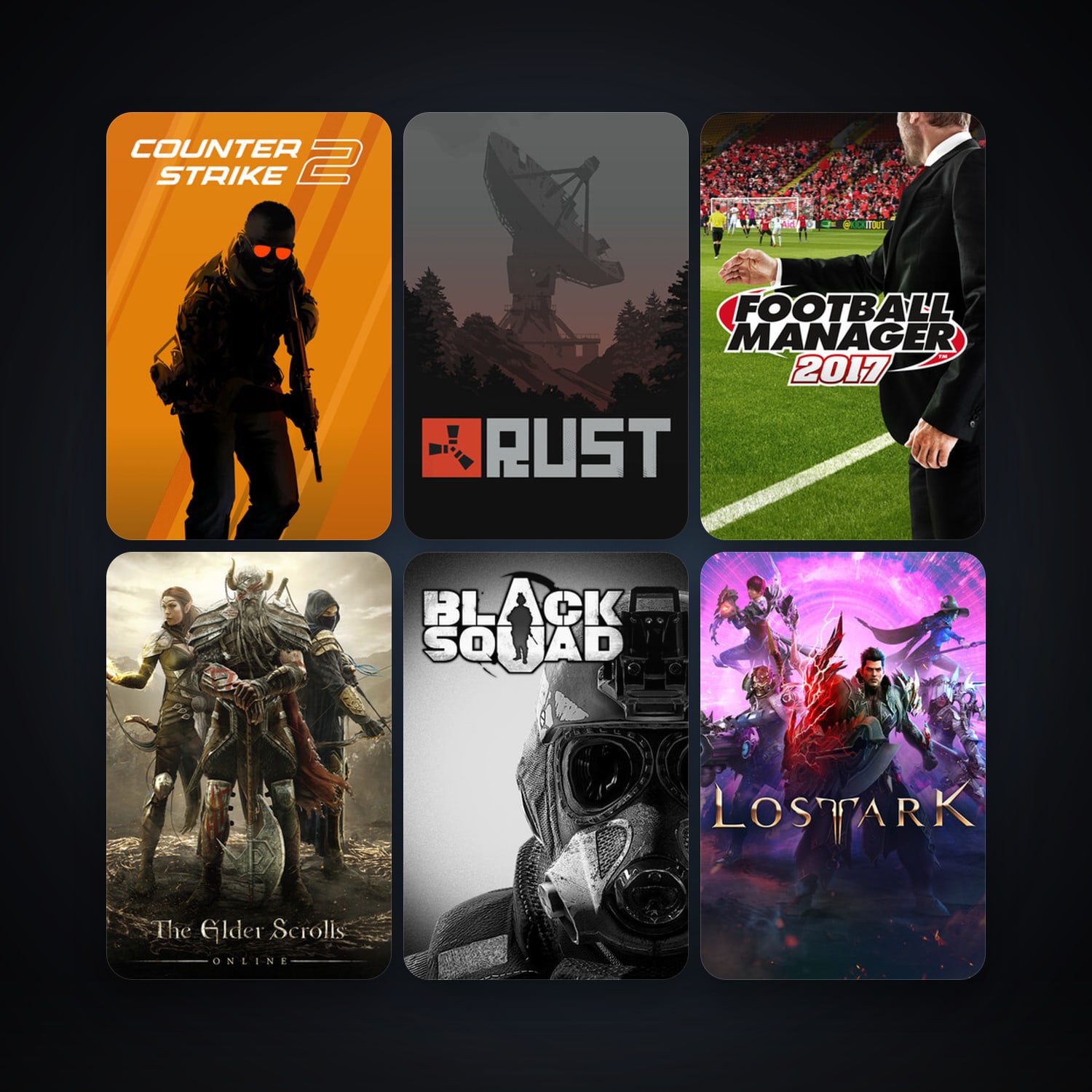CS2 Prime + Rust, 140 games, Steam 18, clean — HabibiAccounts