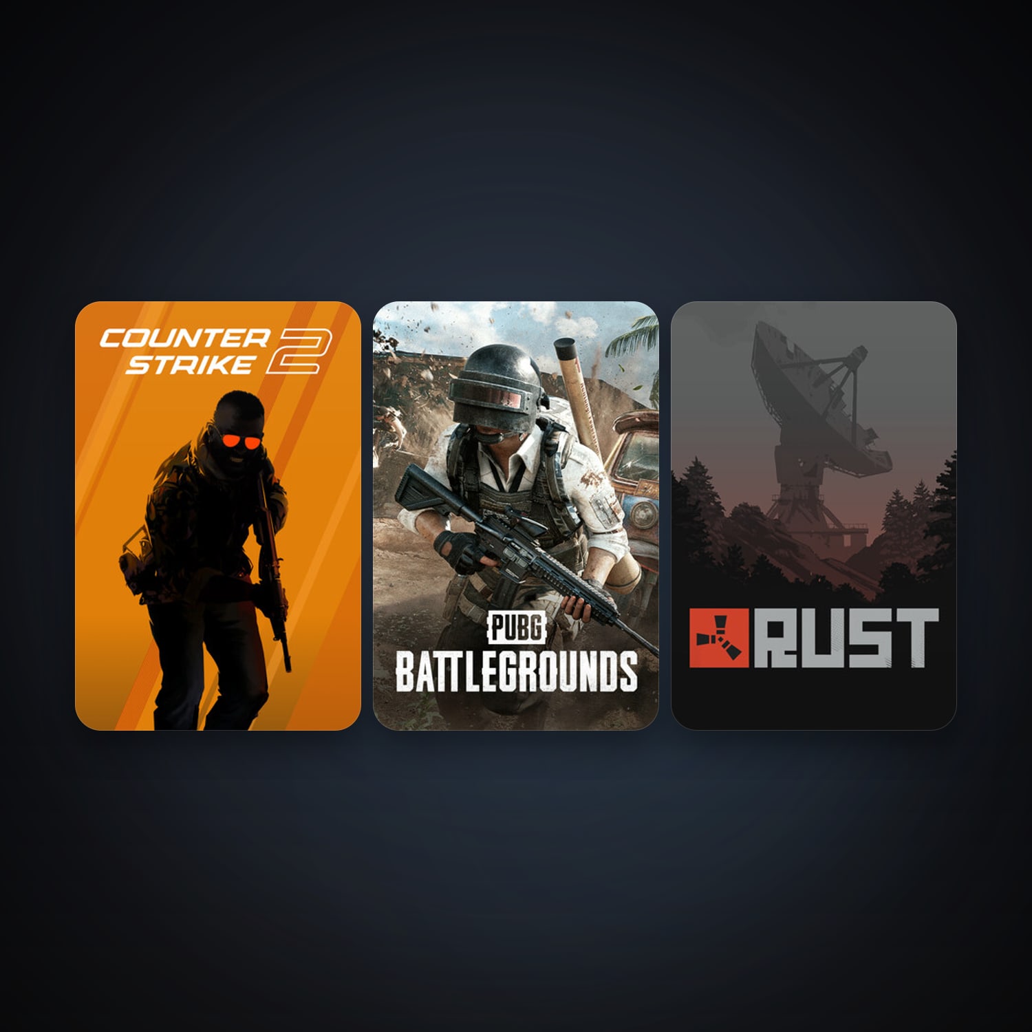 CS2 Prime + Rust, 5 games, clean · 224799549 — HabibiAccounts
