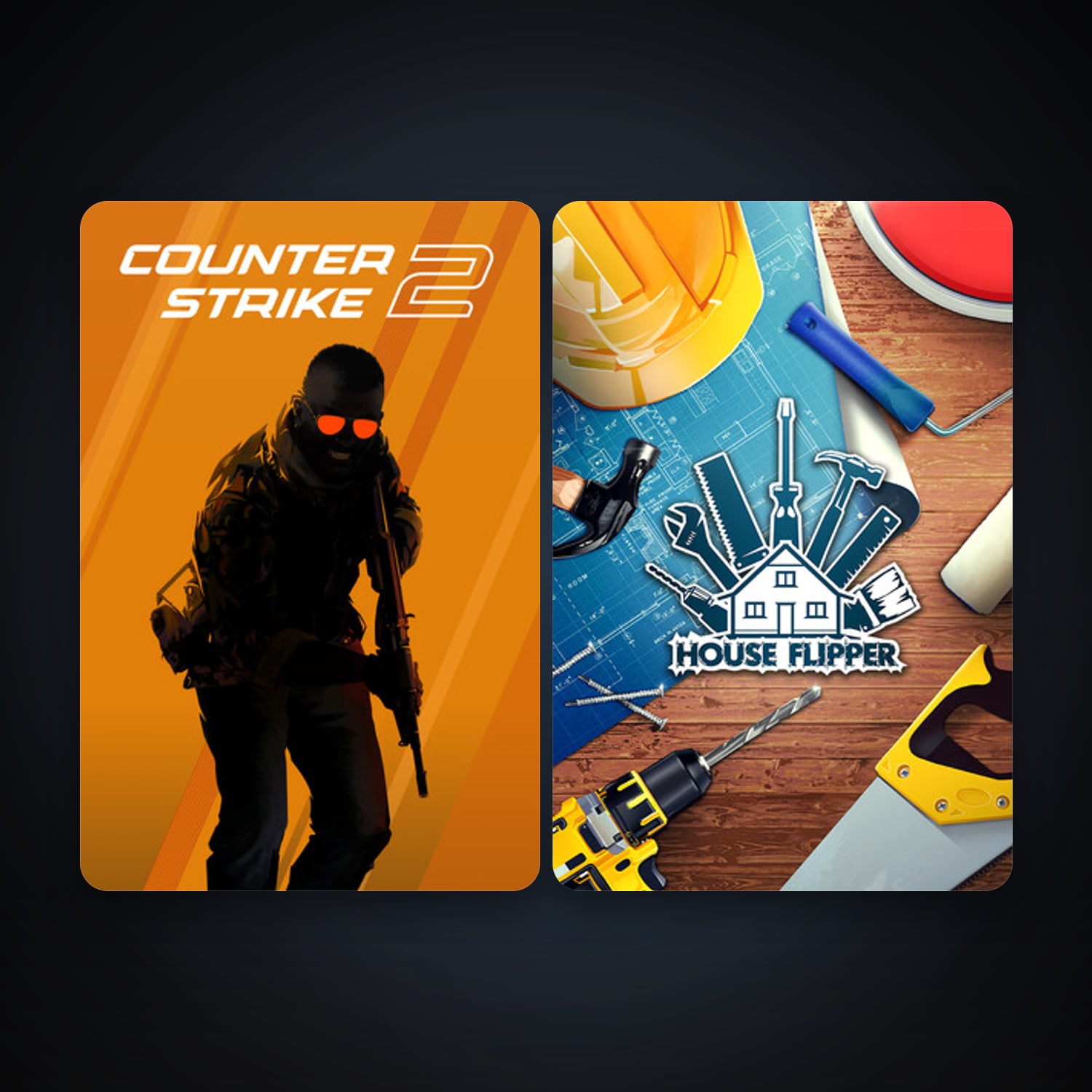 CS2 Prime + House Flipper, 3 games, clean — HabibiAccounts