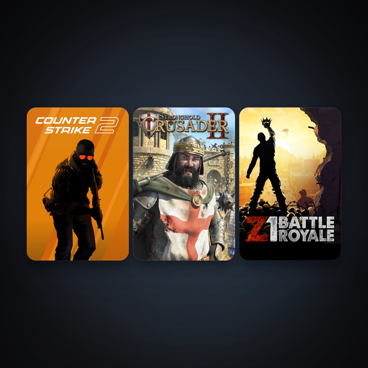CS2 Prime + Stronghold Crusader 2, 5 games, clean — HabibiAccounts