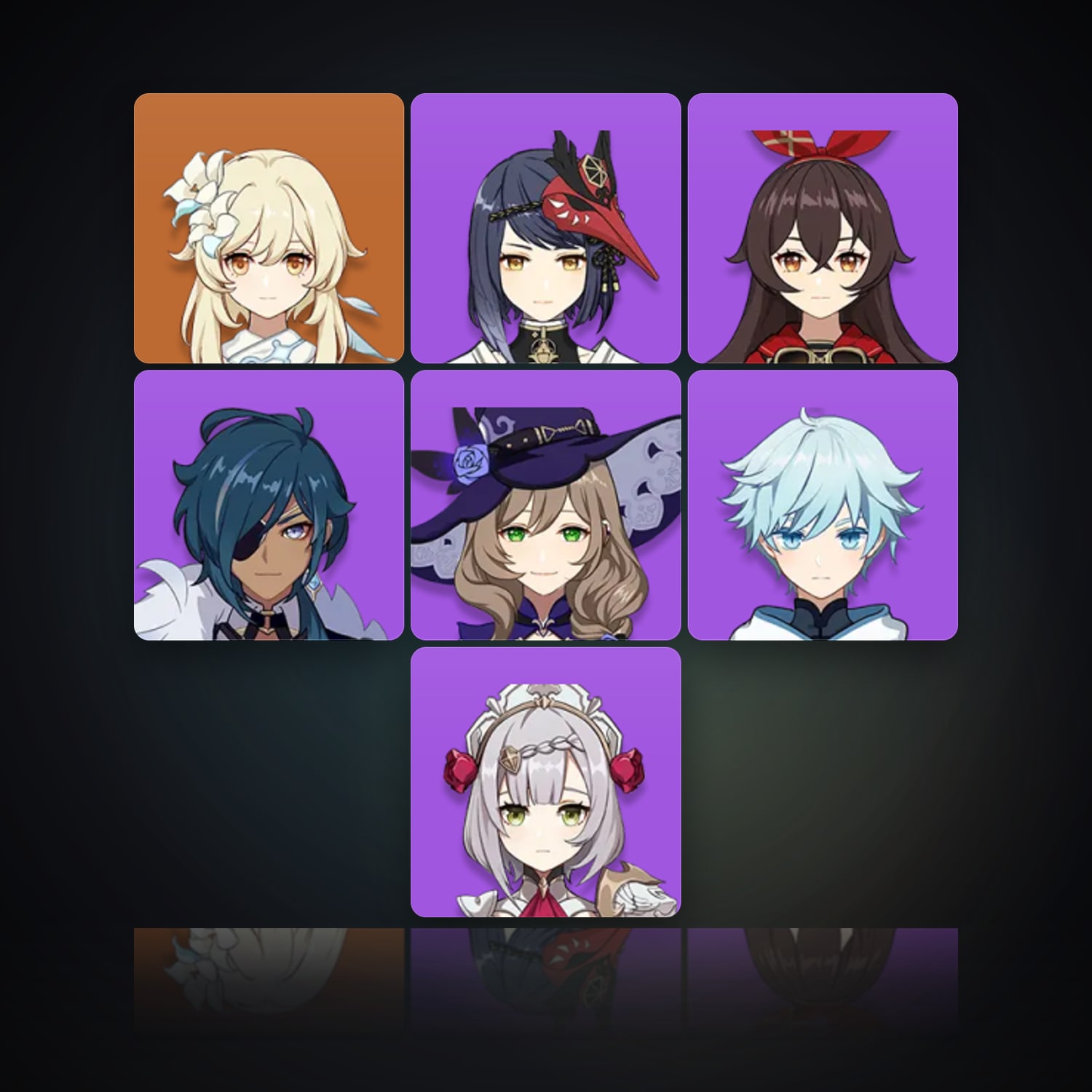 Genshin Impact | AR 12 | 7 Chars — HabibiAccounts