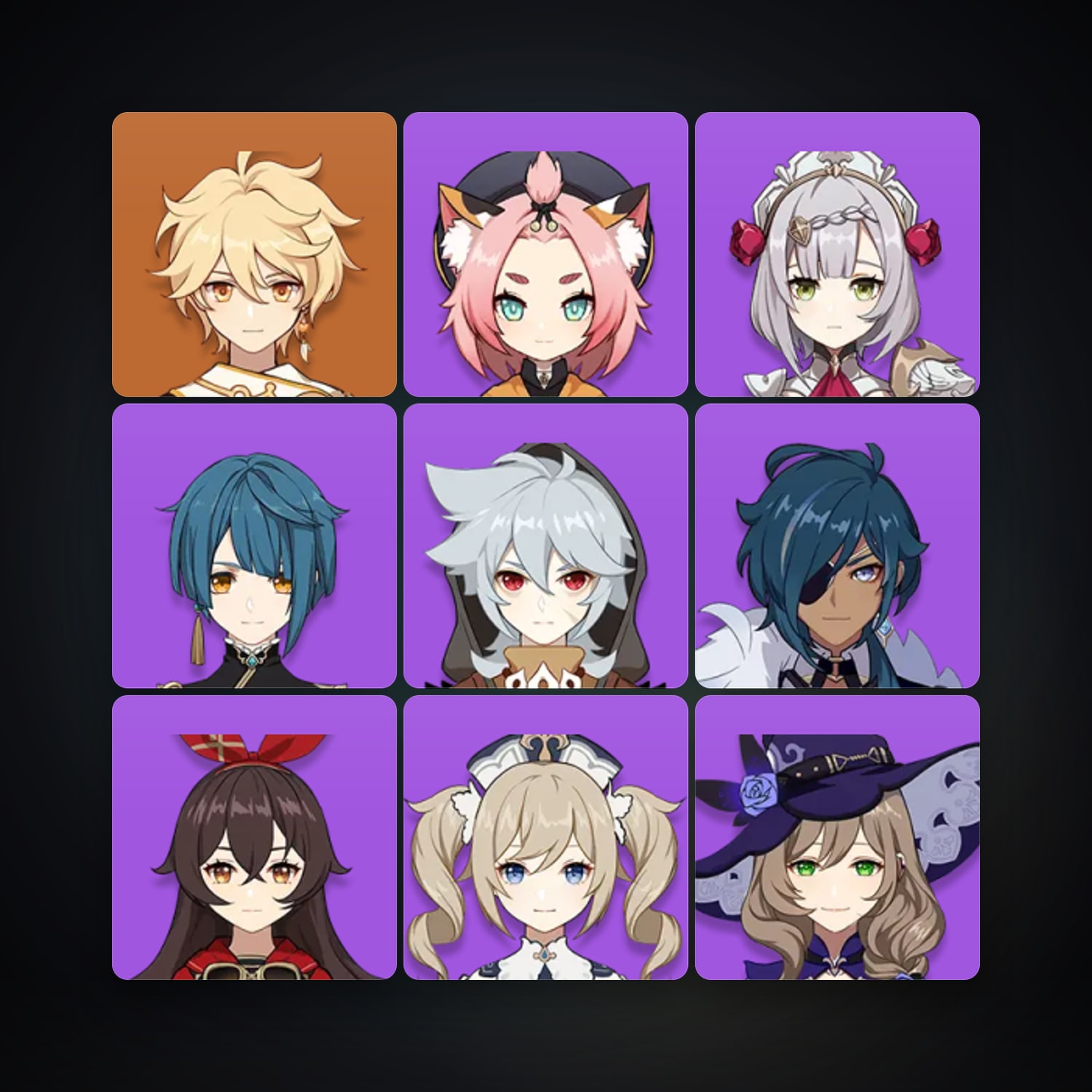 Genshin Impact | AR 26 | 9 Chars — HabibiAccounts