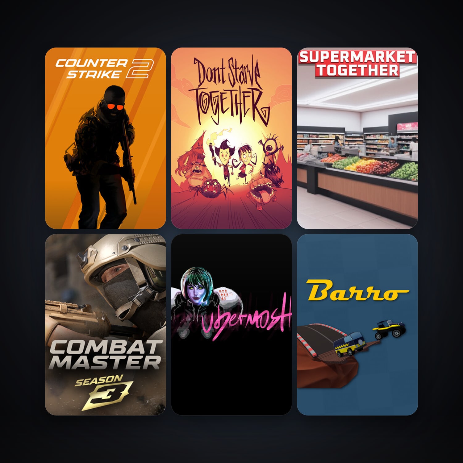 CS2 Prime + Don't Starve Together, 25 games, Steam 112, clean — HabibiAccounts