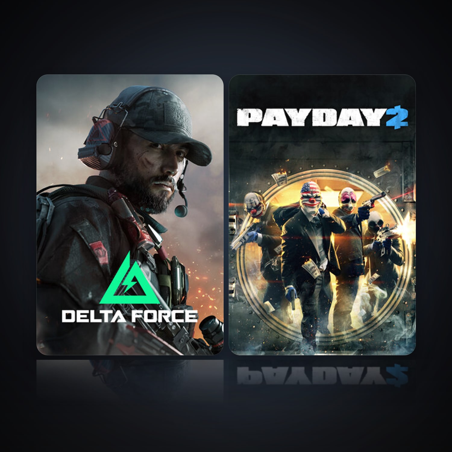 Delta Force: Hawk Ops & PAYDAY 2 | Clean — HabibiAccounts
