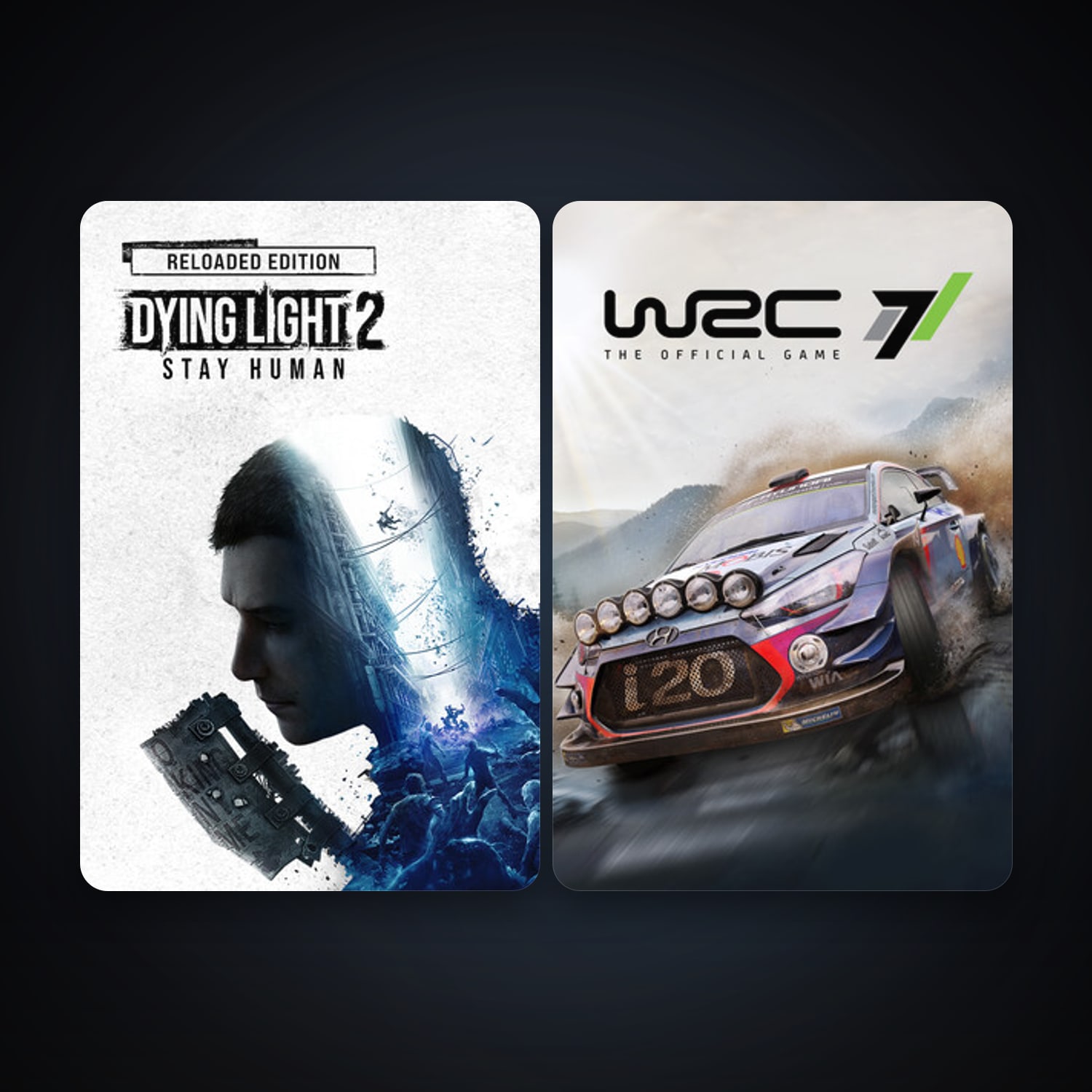 Dying Light 2 Stay Human + WRC 7 FIA World Rally Championship, 2 games, clean — HabibiAccounts