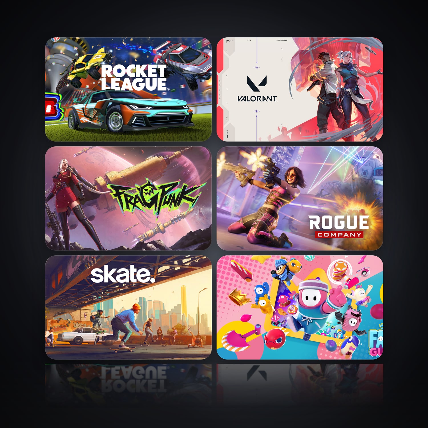 Rocket League & VALORANT | 15 Games — HabibiAccounts
