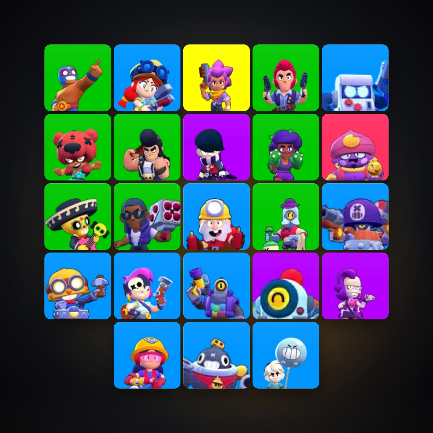 23 Brawlers | 3.5K Trophies — HabibiAccounts