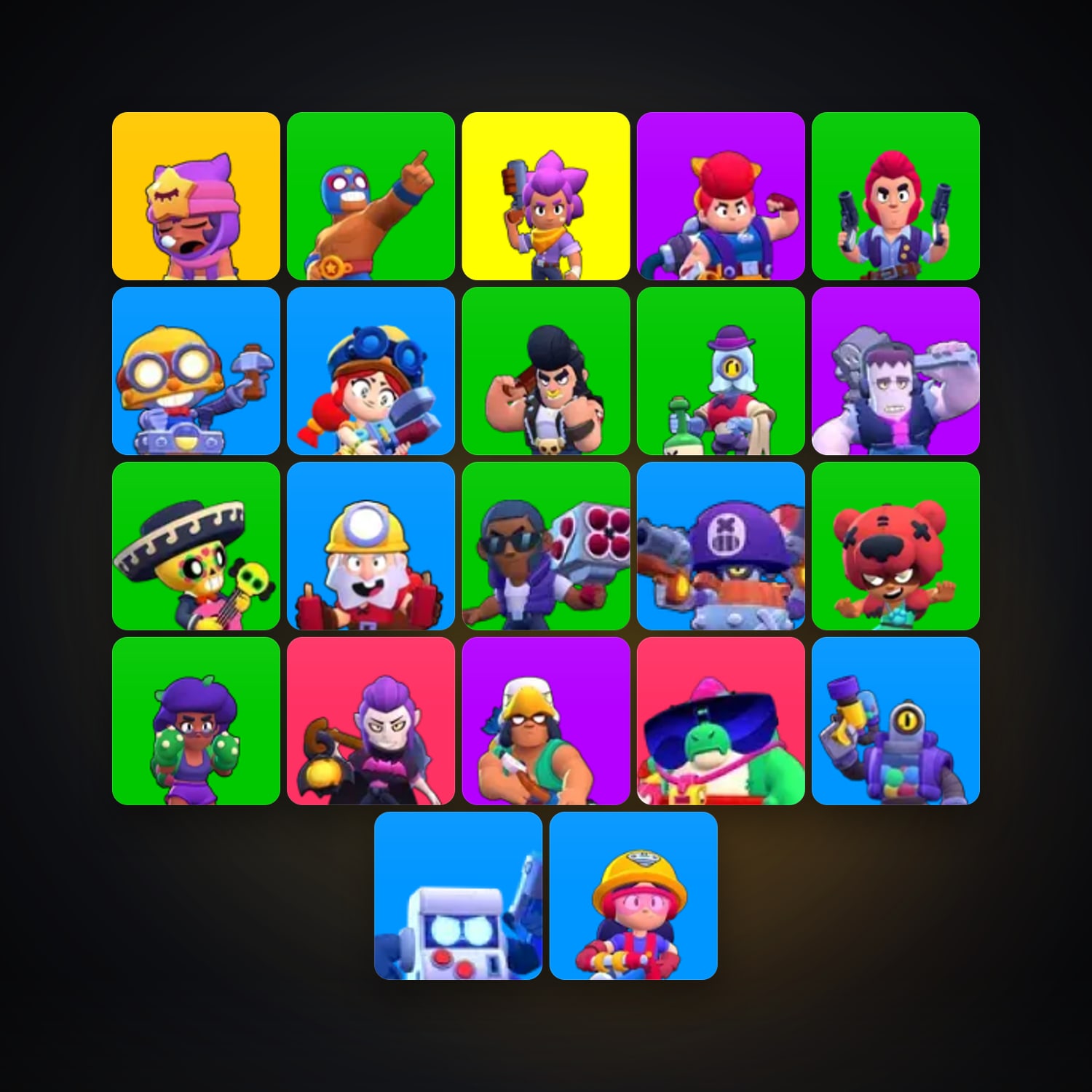 22 Brawlers | 3.8K Trophies — HabibiAccounts