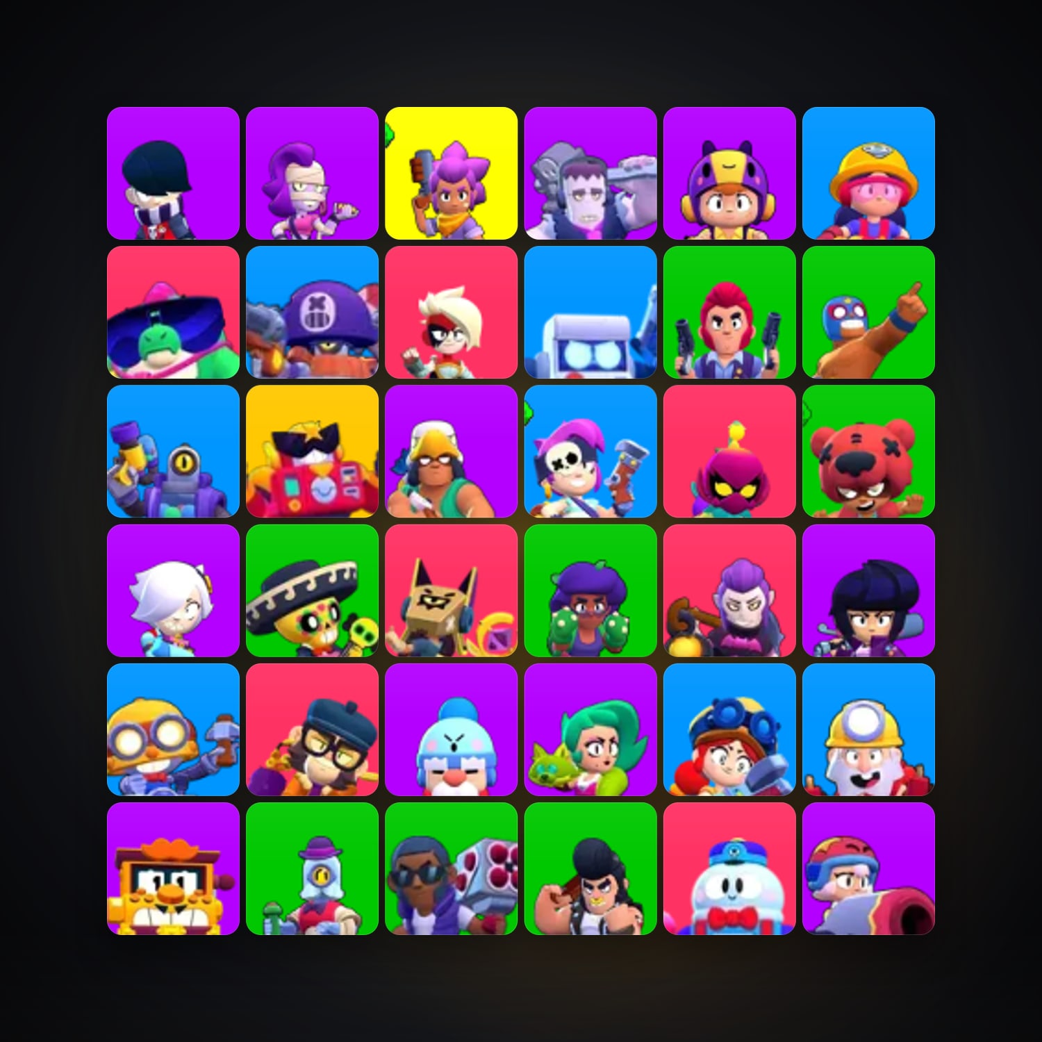 47 Brawlers | 6.8K Trophies — HabibiAccounts