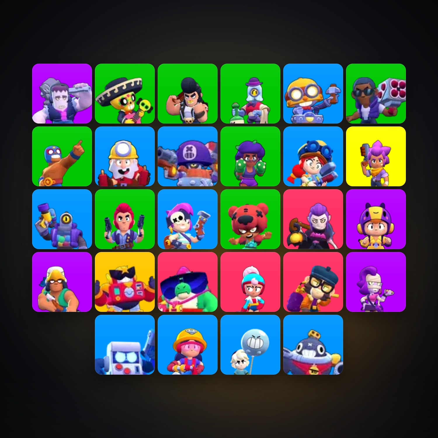 28 Brawlers | 3.5K Trophies | TH 9 — HabibiAccounts