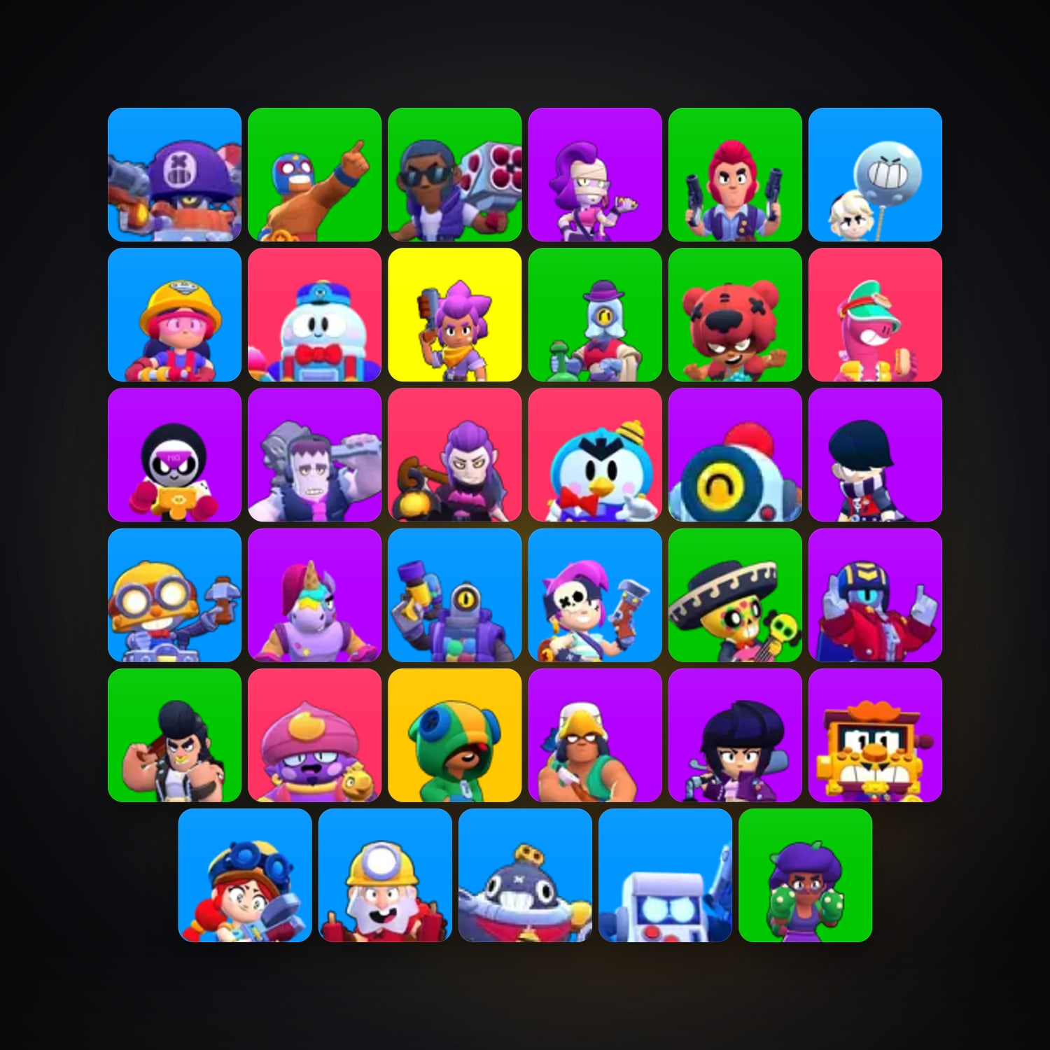 35 Brawlers | 5.2K Trophies — HabibiAccounts