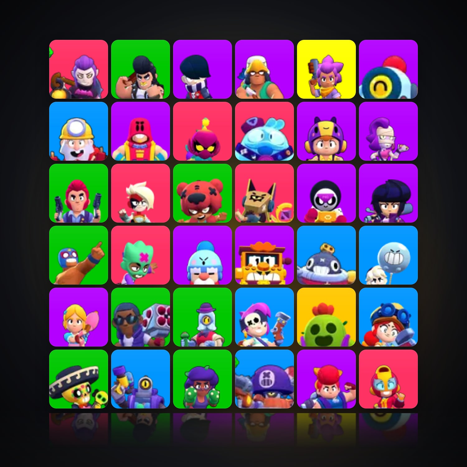 46 Brawlers | 9.9K Trophies — HabibiAccounts