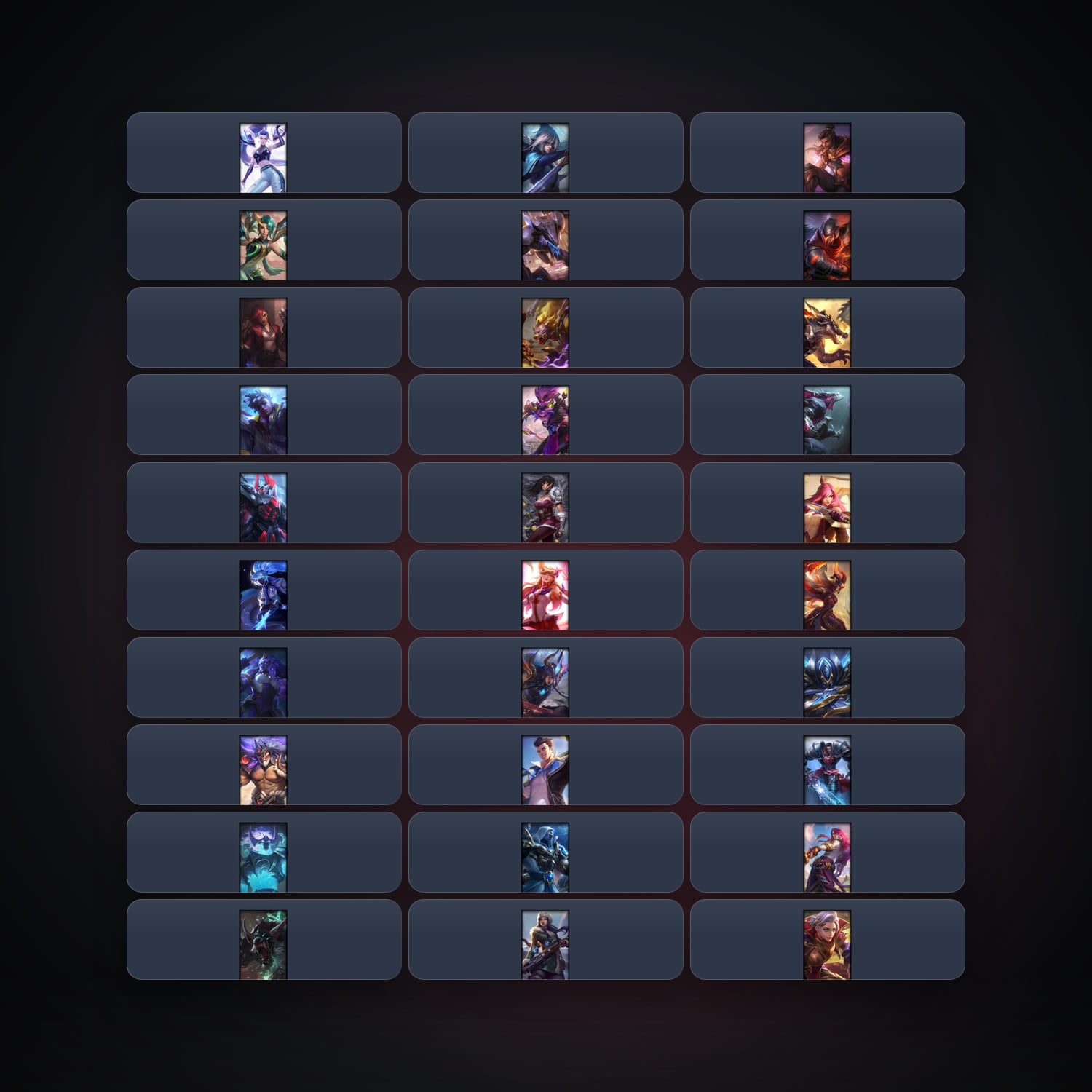 Valorant account: EU locker — 102 LoL champions, 30 LoL skins — HabibiAccounts
