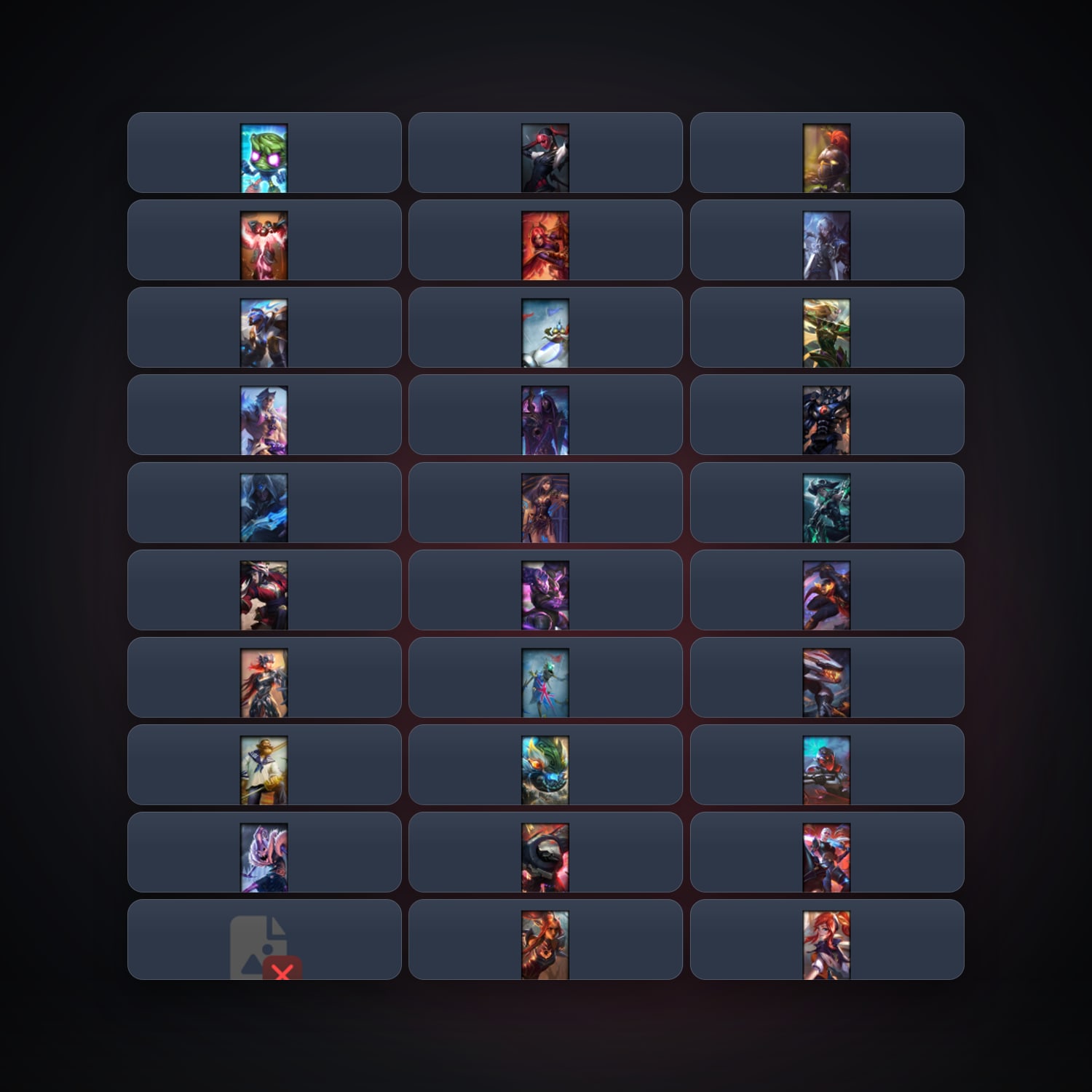 Valorant account: EU locker — 172 LoL champions, 50 LoL skins — HabibiAccounts