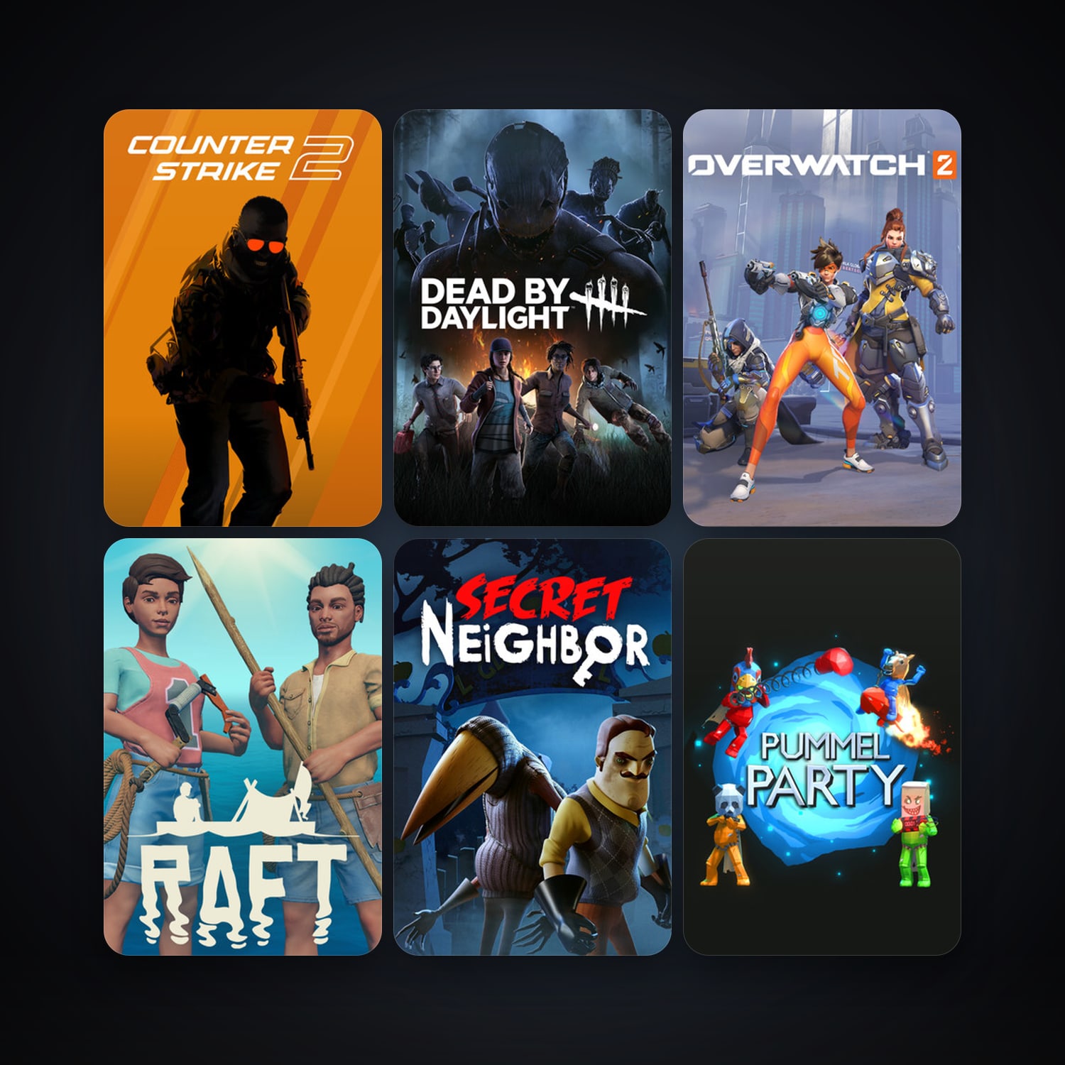 CS2 Prime + Dead by Daylight, 25 games, clean — HabibiAccounts