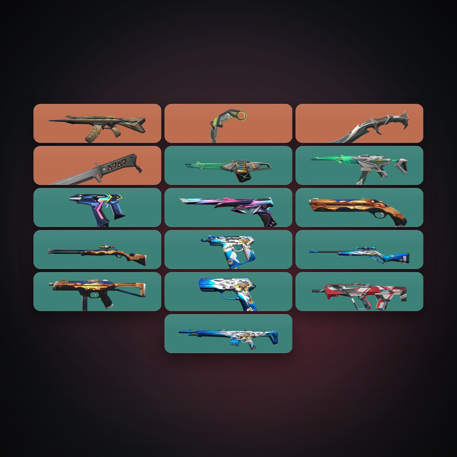 EU Bronze 3 locker — 3 knives, 16 skins, lvl 68 — HabibiAccounts
