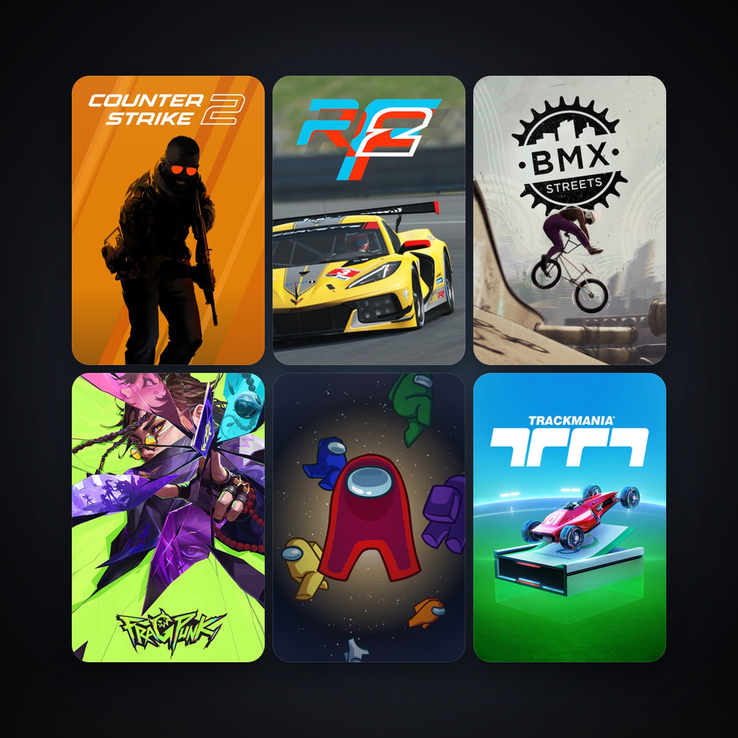 CS2 Prime + rFactor 2, 12 games, clean — HabibiAccounts