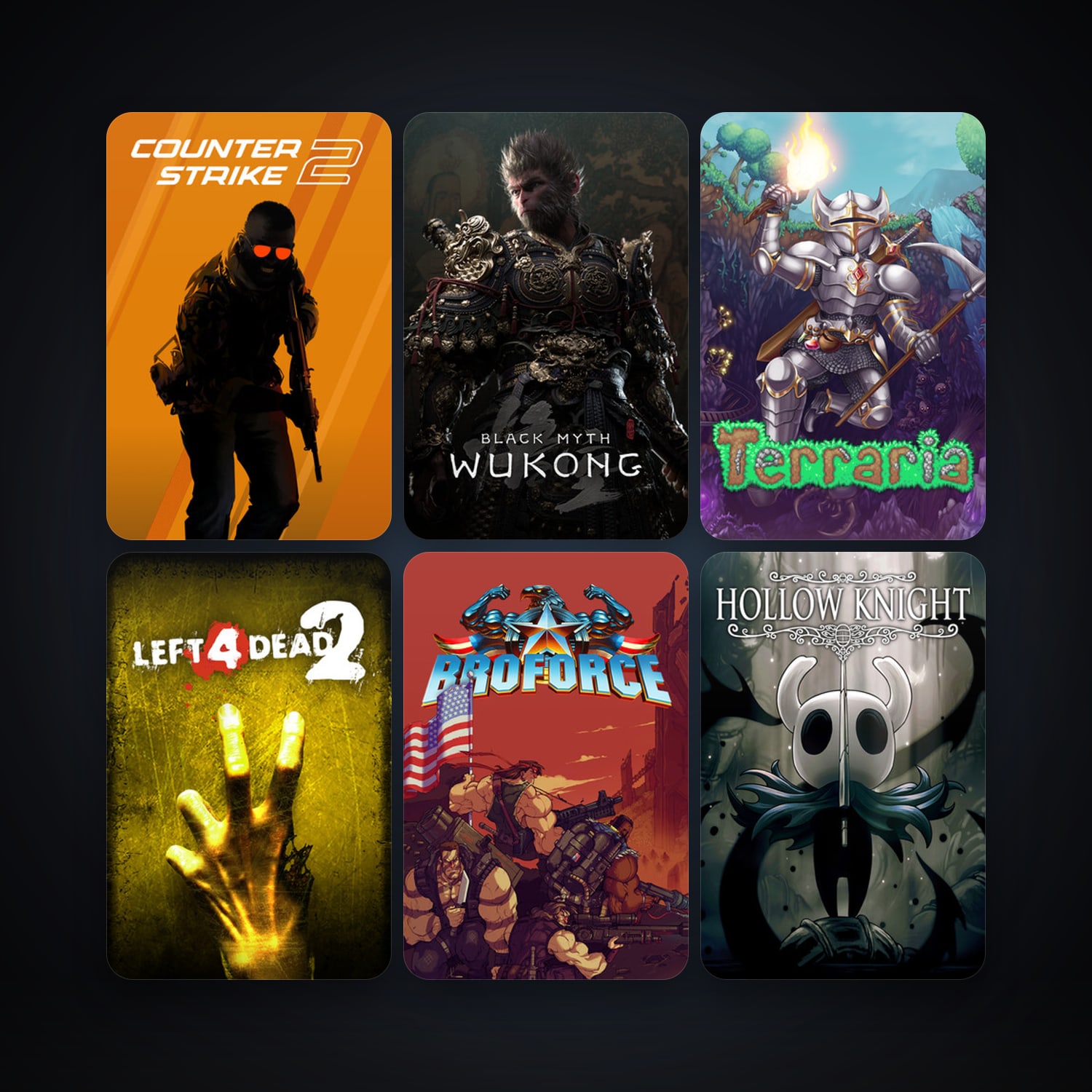 Left 4 Dead 2 + CS2 Prime, 12 games, clean — HabibiAccounts
