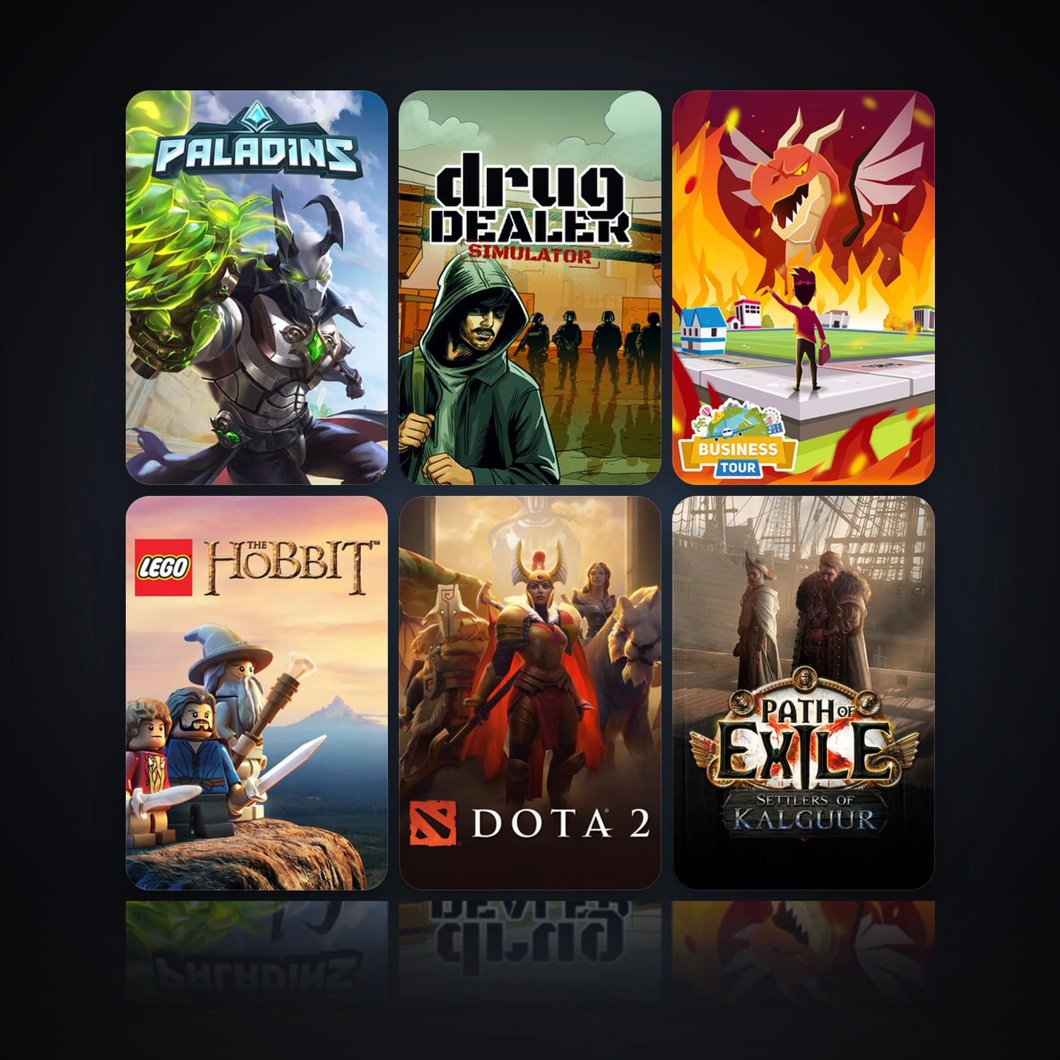 Paladins & Drug Dealer Simulator | 21 Games | Clean — HabibiAccounts
