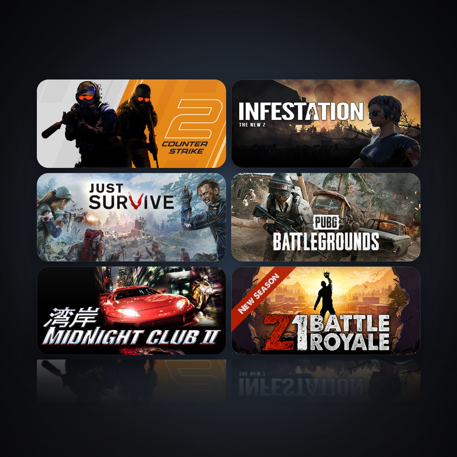 CS2 Prime & Infestation: The New Z | 10 Games | Clean — HabibiAccounts