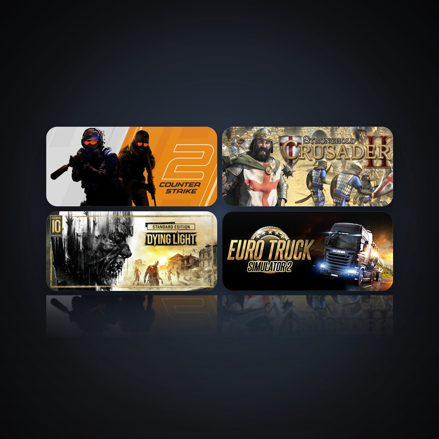 CS2 Prime & Stronghold Crusader 2 | Clean — HabibiAccounts