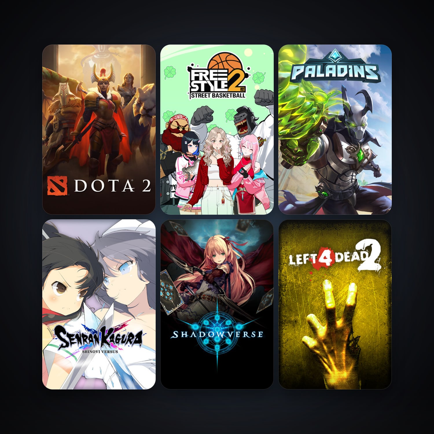 Left 4 Dead + Left 4 Dead 2, 45 games, Steam 10, clean — HabibiAccounts