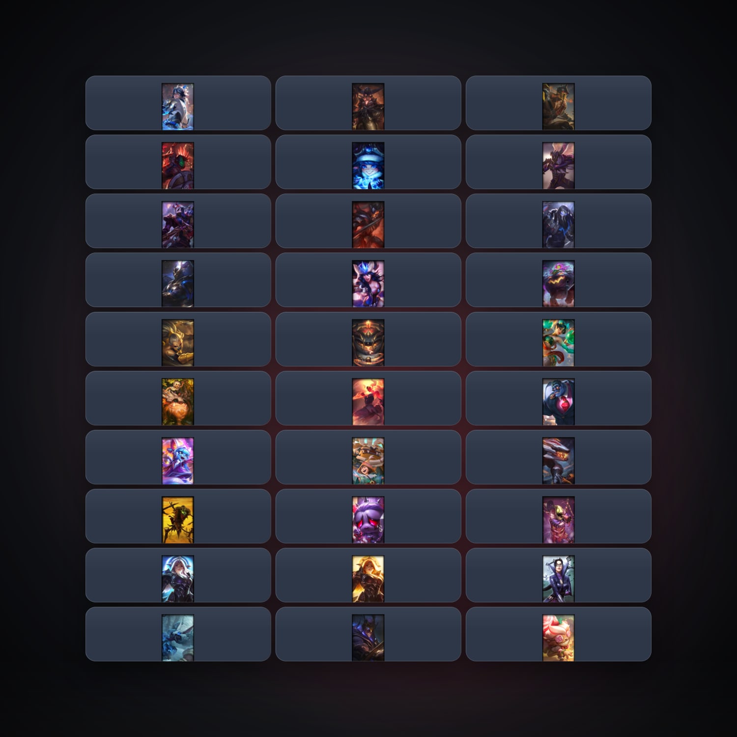 Valorant account: EU locker — 87 LoL champions, 53 LoL skins — HabibiAccounts