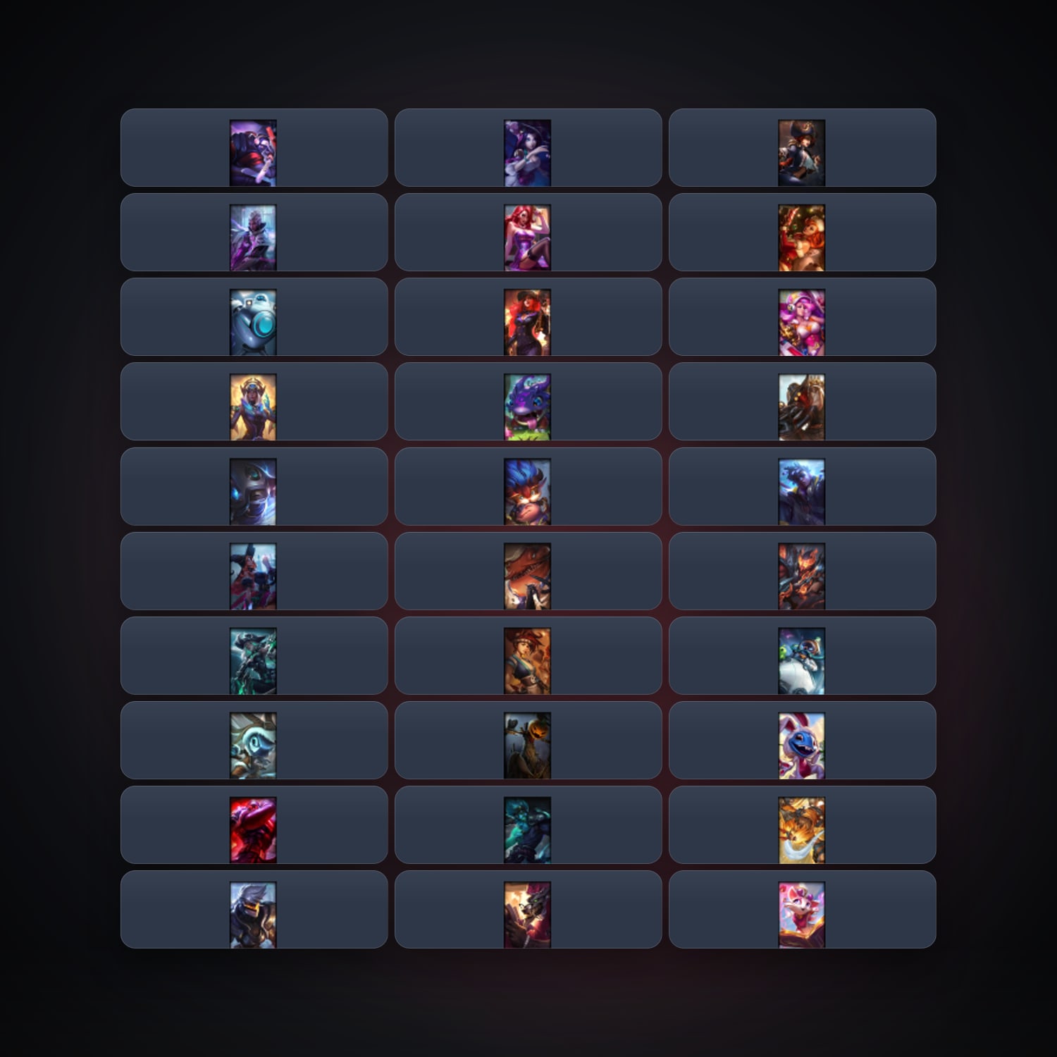 Valorant account: EU locker — 115 LoL champions, 96 LoL skins — HabibiAccounts