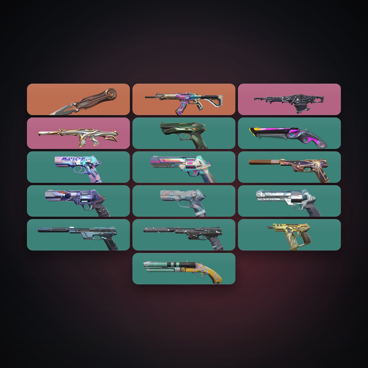 EU Iron 3 locker — 1 knives, 16 skins, lvl 198 — HabibiAccounts